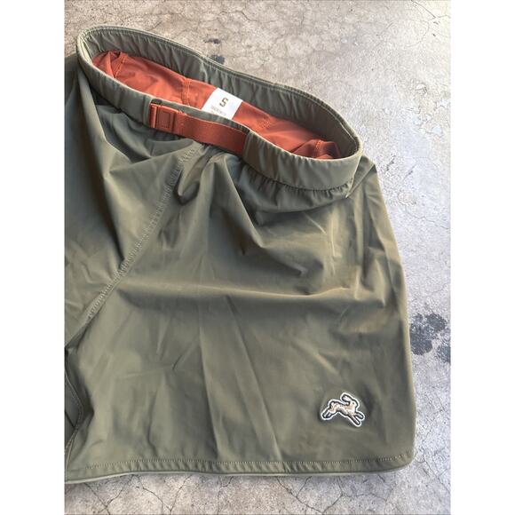 Tracksmith Off Roads Shorts Women’s Olive Green Small Lined Running - Picture 2 of 7